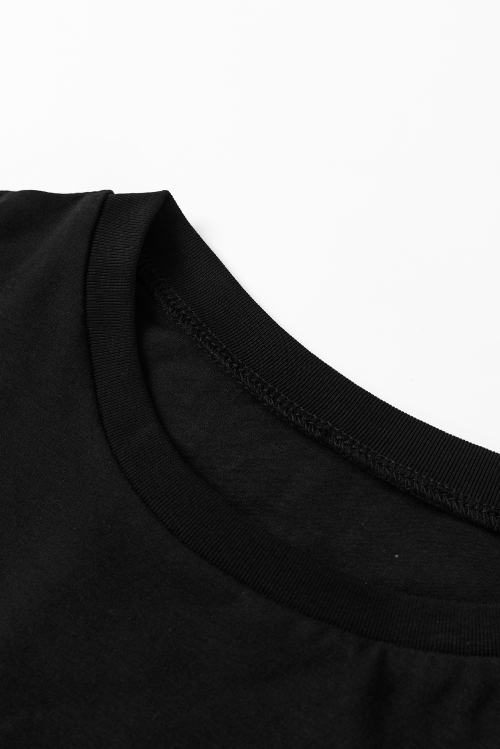 Khaki Leopard Colorblock Patchwork Crew Neck Long Sleeve Tee - Image 6
